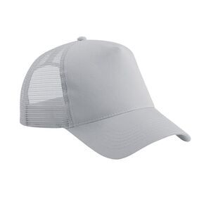 Beechfield Childrens/Kids Trucker Cap / Light Grey